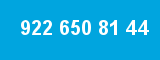 922 650 81 44
